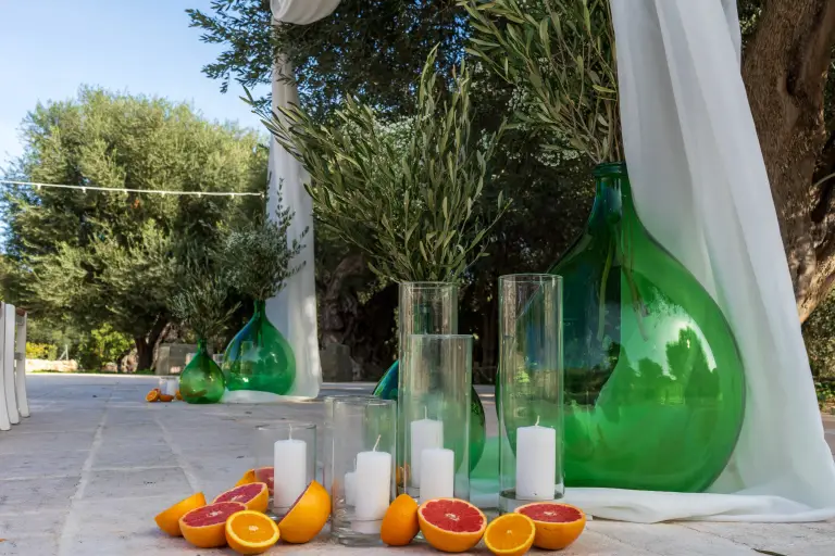 Allestimento di un evento Clorì in Puglia