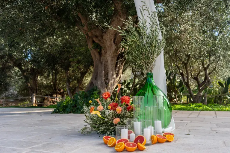 Allestimento di un evento Clorì in Puglia