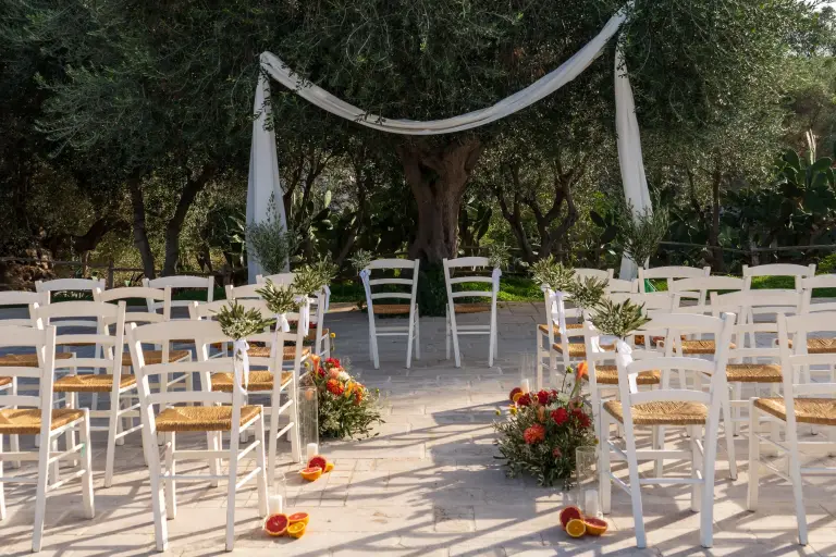 Allestimento di un evento Clorì in Puglia