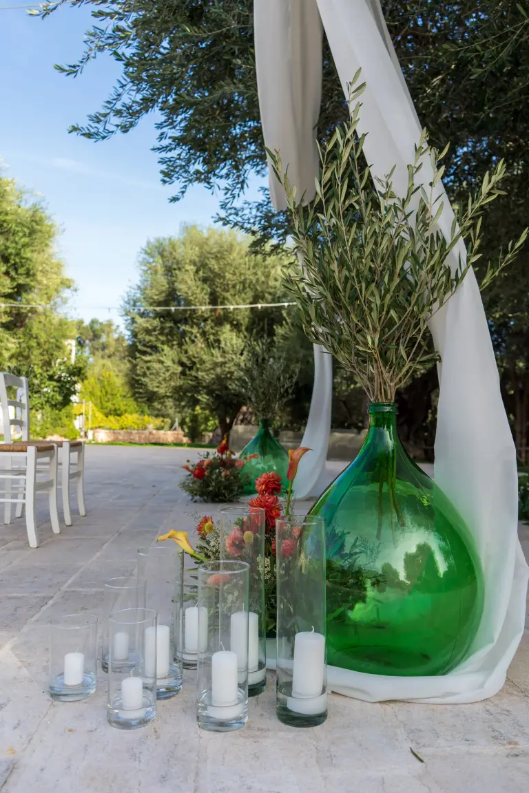 Allestimento di un evento Clorì in Puglia