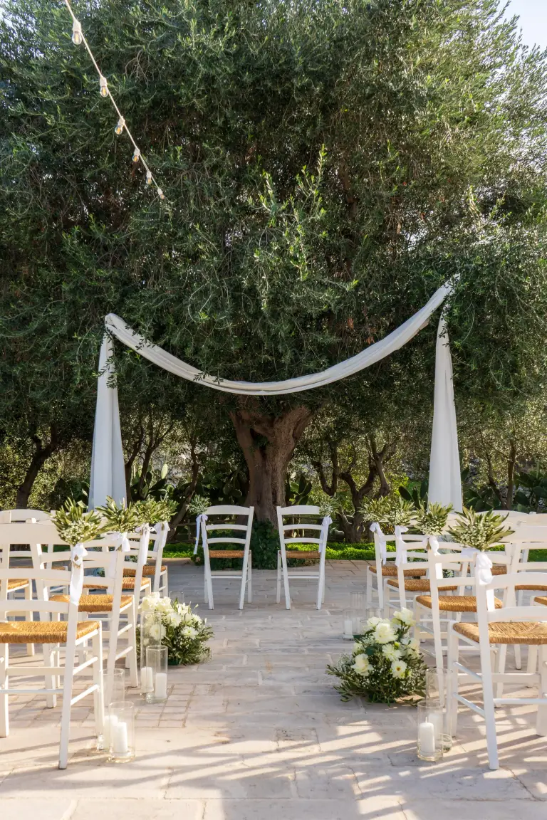Allestimento di un evento Clorì in Puglia
