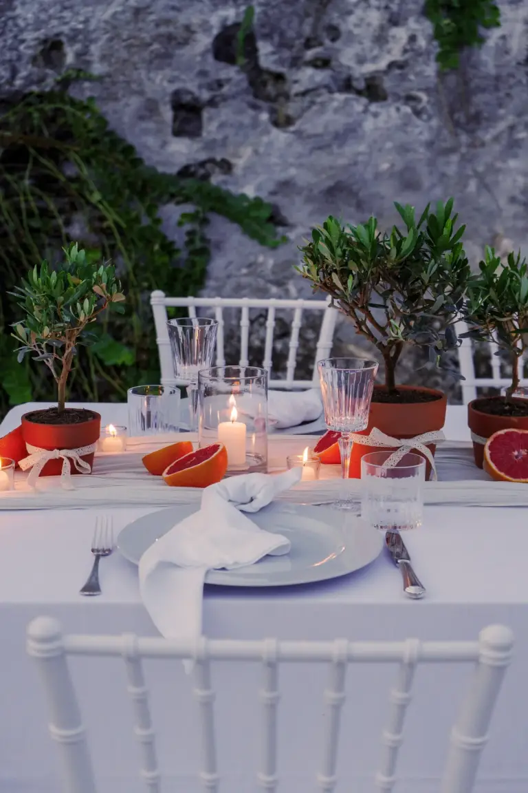 Allestimento di un evento Clorì in Puglia