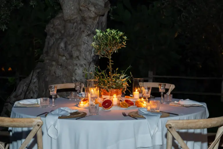 Allestimento di un evento Clorì in Puglia