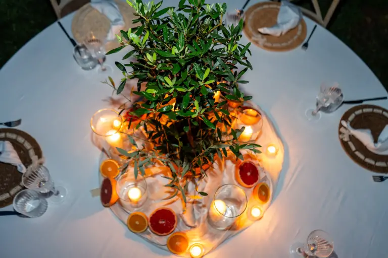Allestimento di un evento Clorì in Puglia