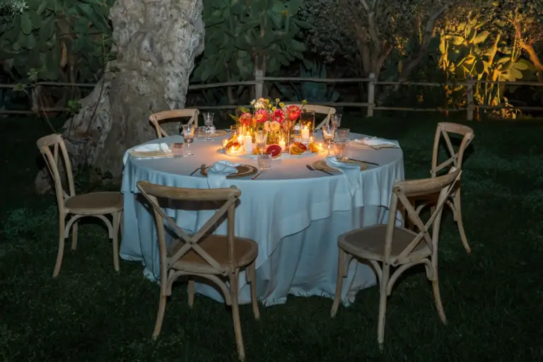 Allestimento di un evento Clorì in Puglia